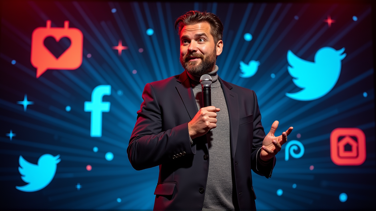 Jamie Kennedy oslavuje sociálne médiá a podcasty: Nová éra autentickej komédie