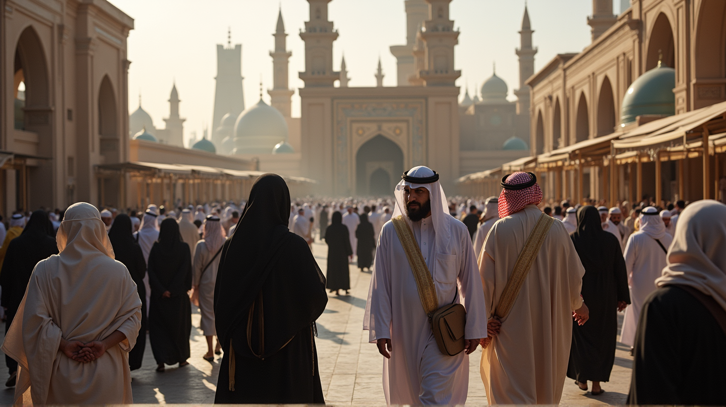 Celebrity Osobnosti Prijímajú Duchovnú Jednotu na Hajj