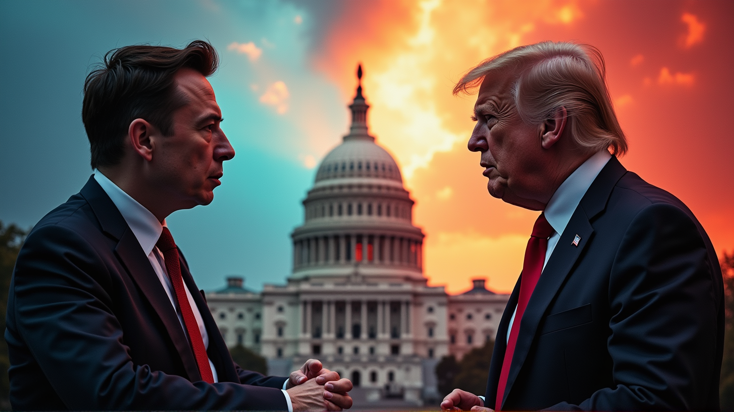Elon Musk prerušuje rady s Trumpom a kritizuje GOP megazákon