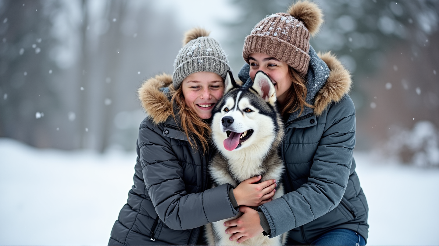 Dojemné Zjednotenie: Rodina Objíma Huskyho Zmiznutého na 3 Roky