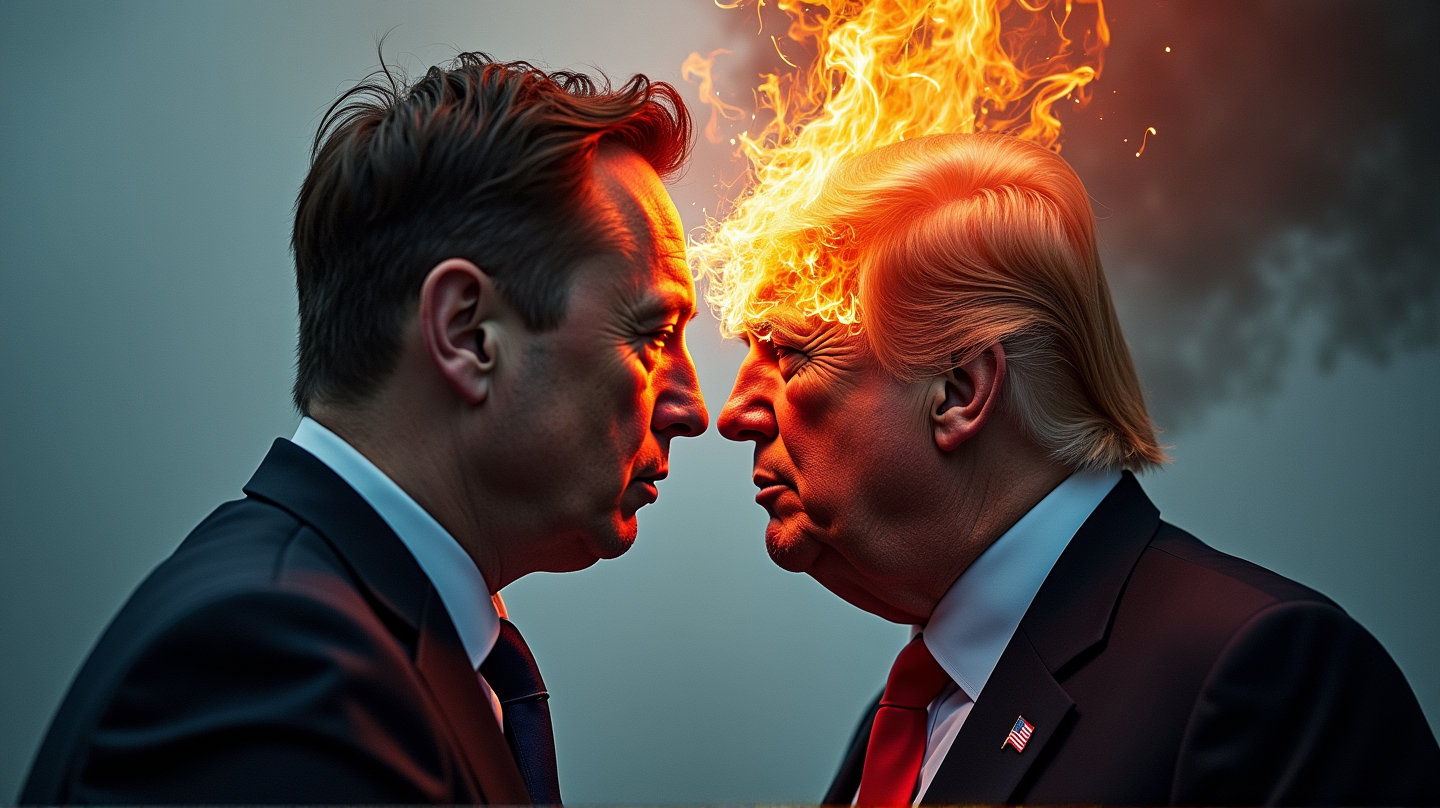 Súboj MAGA: Trump vs. Musk Spojenci Rozštiepení v Spore