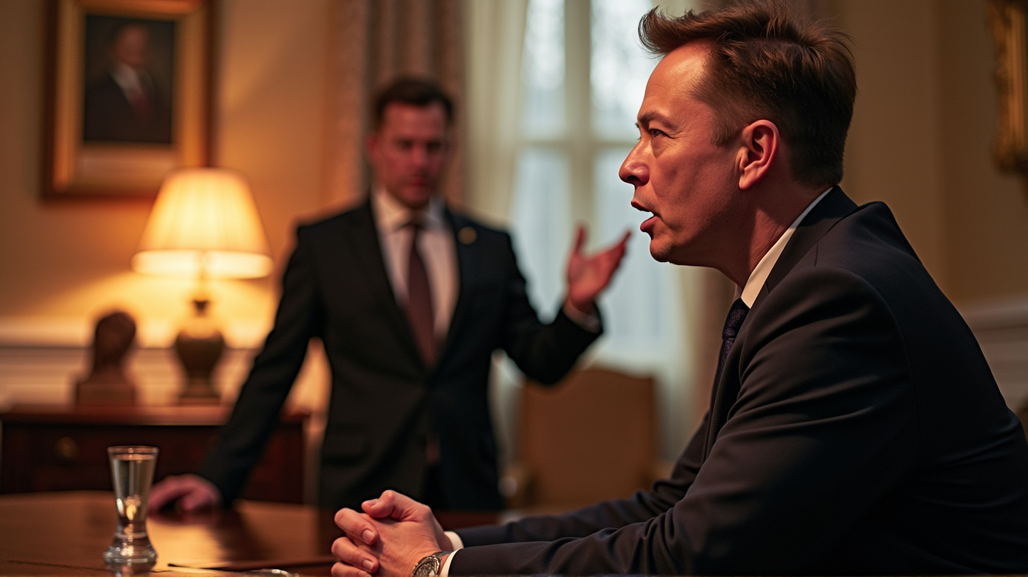 Elon Muskova prudká kritika spolupracovníka Trumpa vyvoláva drámu v Bielom dome