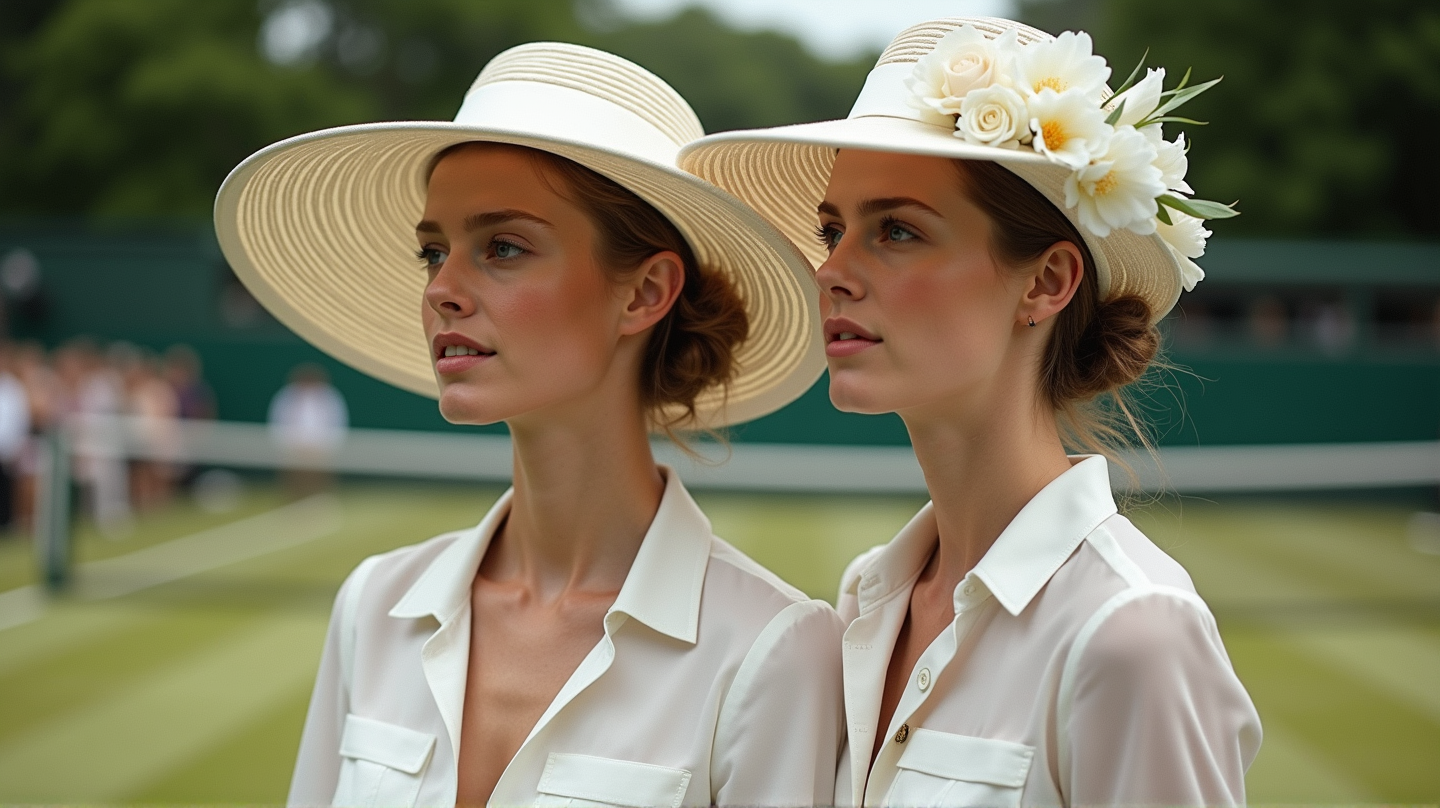 Glamour na Dvorci: Lady Amelia a Lady Eliza Spencer Oslnili na Wimbledone v Druhý Deň