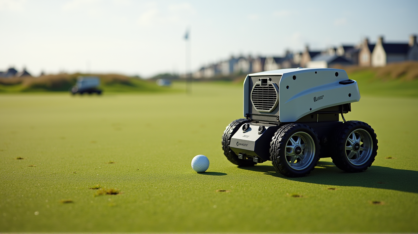 Revolúcia na trávnikoch: Roboty na prvej línii na AIG Women’s Open