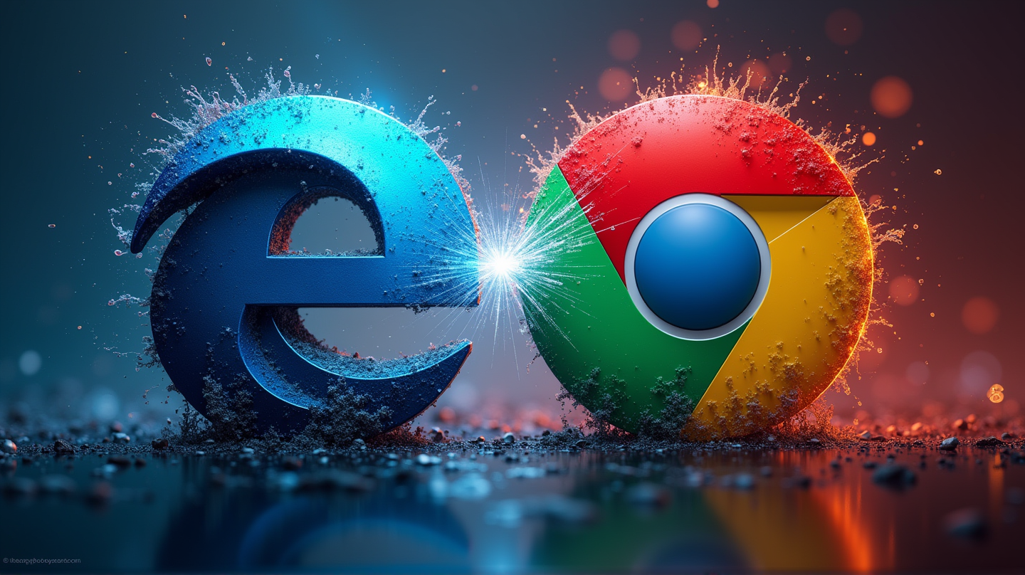Microsoft vyzýva na odvahu: Prejdite z Google Chrome na Edge pre lepšiu bezpečnosť