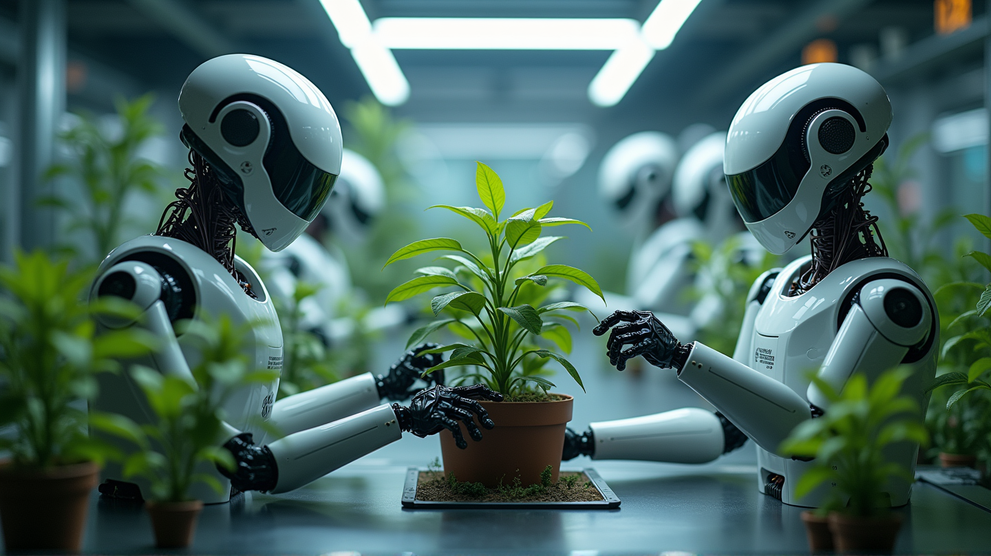 Revolučná rastlinná bioinžinierstvo s robotickými laboratóriami