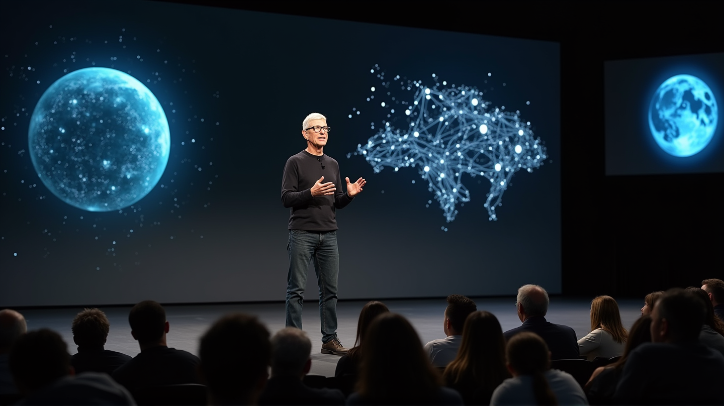 Vizionársky skok Apple do AI: Odvážny Tim Cook o inovácii