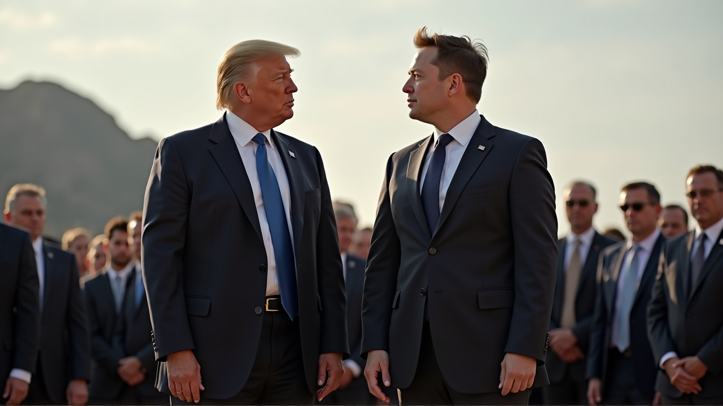 Nečakané Stretnutie: Trump a Musk sa Znova Spojili na Pamätnom Akte Charlieho Kirka