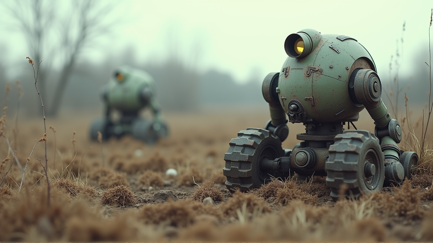 Roboti a AI: Ukrajinská technologická línia v boji proti smrtiacim mínovým poliam