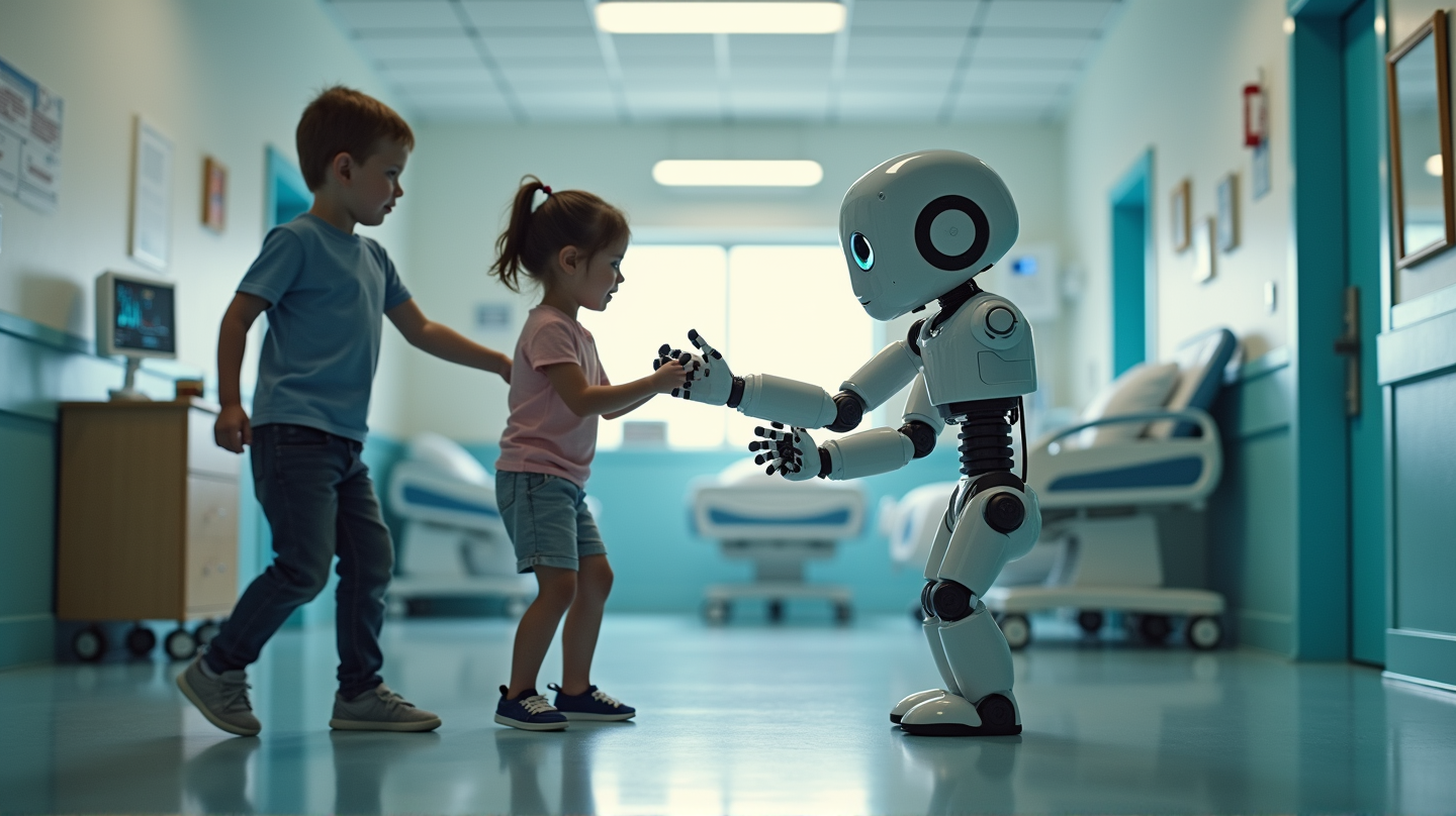Ako Robin, robot AI, transformuje emocionálnu podporu v nemocniciach