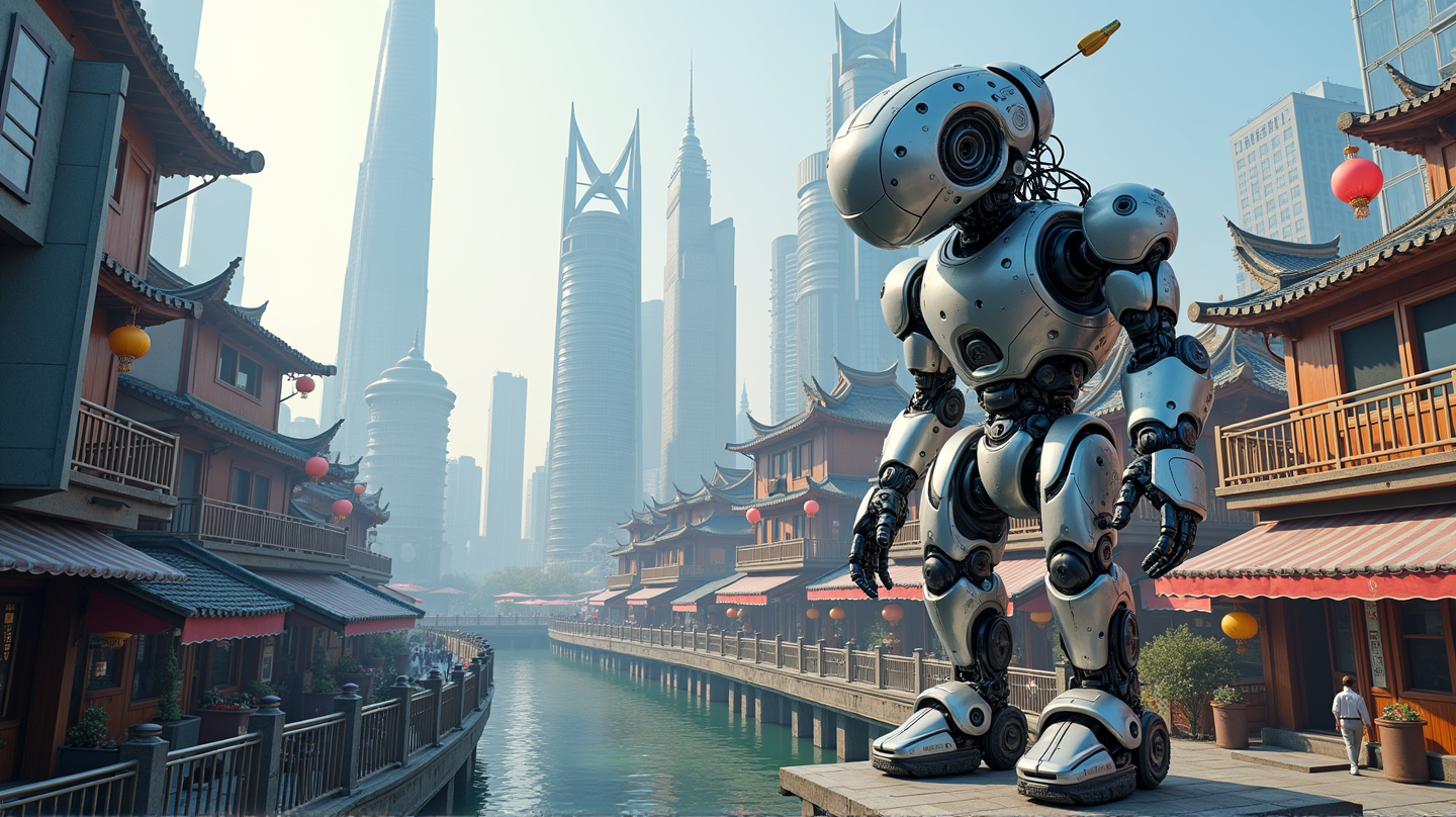 Vzrušujúca Prehliadka Robotického Mesta: Viac ako 100 Robotov na Konferencii Inclusion v Šanghaji