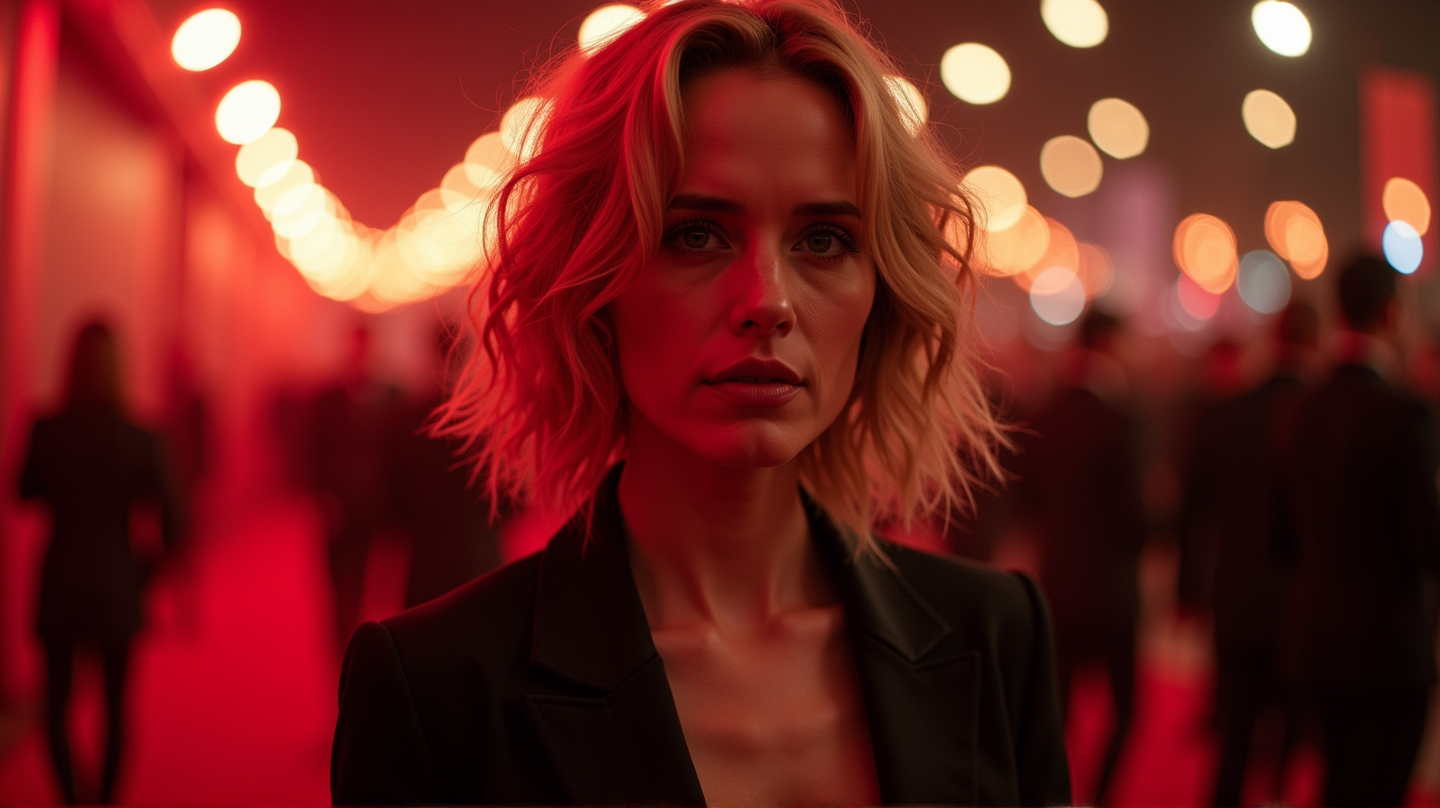 Srdcervúci hold Sarah Paulson na premiére 'All's Fair' po hlbokom strate