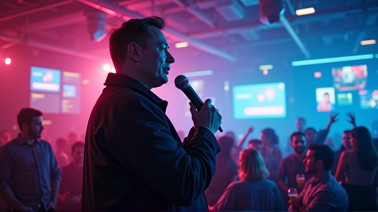 Párty trik Elona Muska s AI: Internet sa nemôže prestať smiať — alebo sa hanbiť!