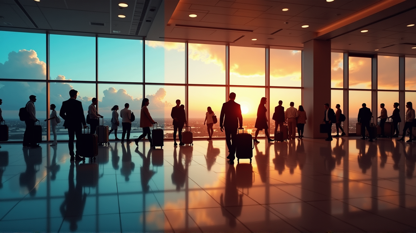 Pôvabný touchdown na Deň vďakyvzdania na letisku Fort Lauderdale