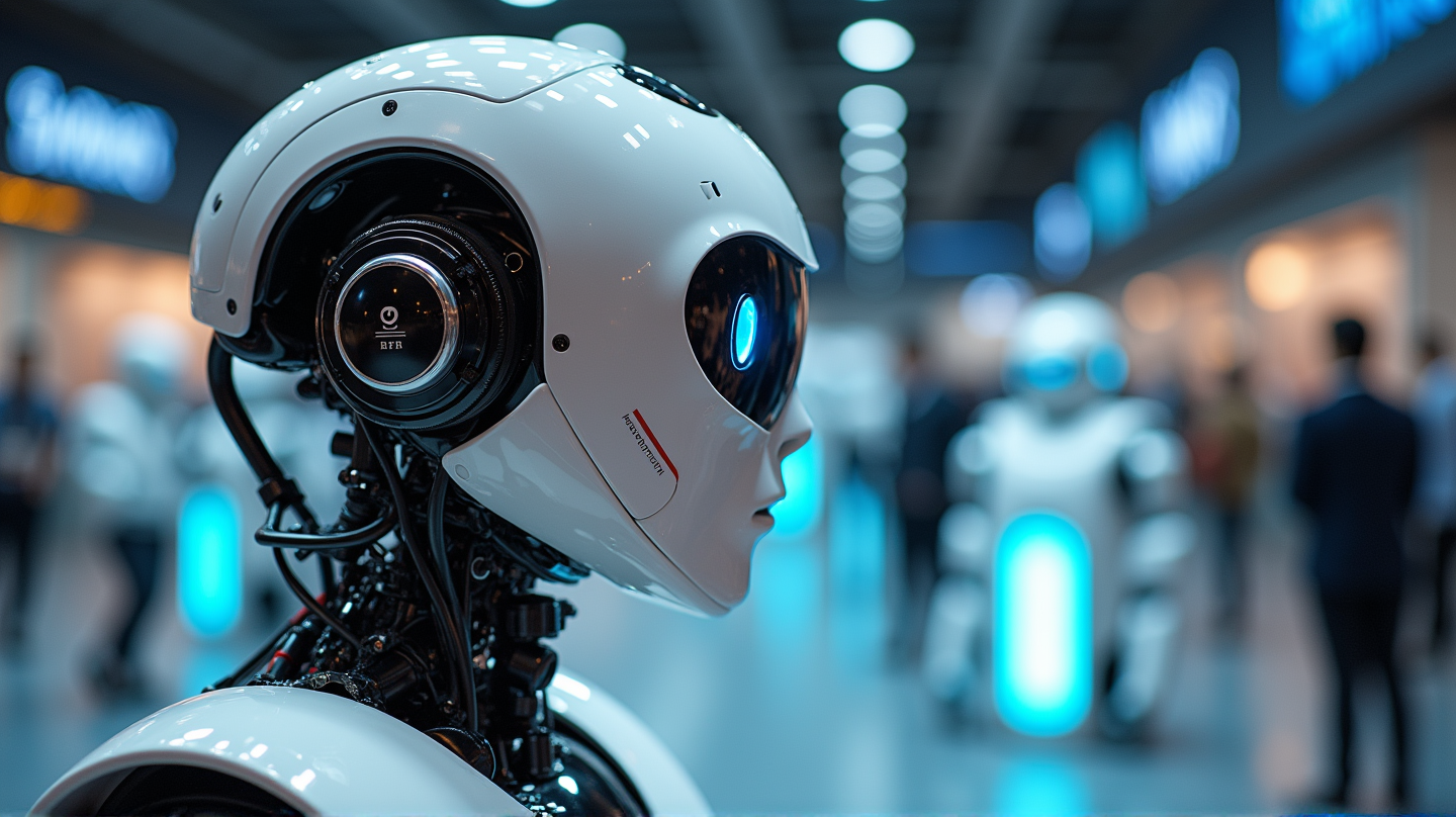 Revolúcia AI robotiky odhalená na kantonskom veľtrhu