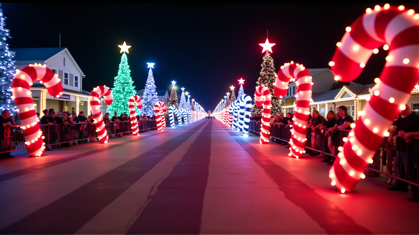 Pripojte sa k mágii: Pochod cukrových paličiek rozžiari pláž Hollywood