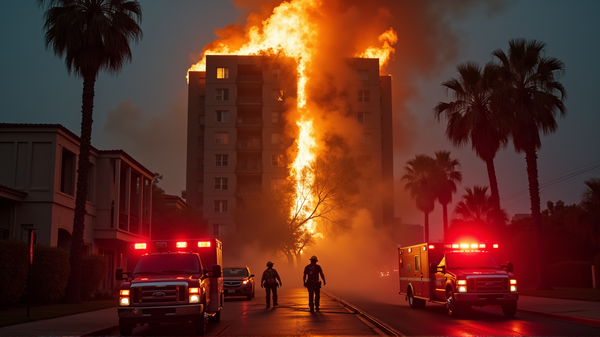Tragická strata v Hollywoode: Žena podľahla požiarnemu incidentu v byte