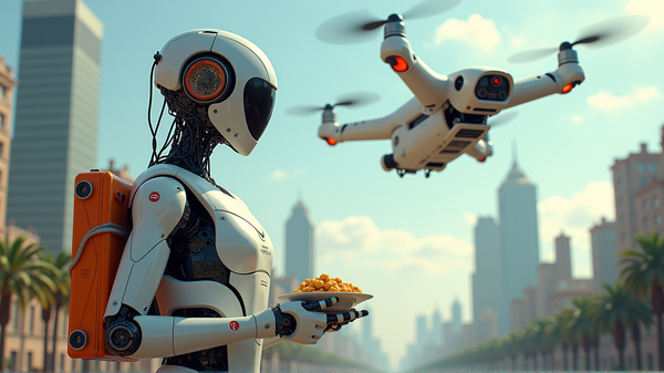 Roboty ovládli Hangzhou: Budúcnosť doručovania podľa Ele.me je tu!