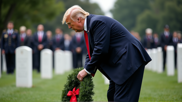 Trumpova návšteva Arlingtonu: Pietna slávnosť Pamätného dňa uprostred politických sporov