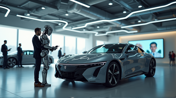 Vzostup AI v automobilovom maloobchode: Humanoidné roboty preberajú vedenie