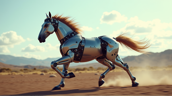Jazda do budúcnosti: Môže sa robotický kôň od Kawasaki stať realitou?