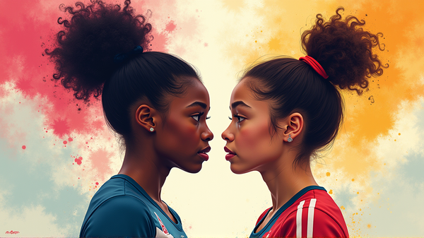 Riley Gaines vs. Simone Biles: Napätý Sociálny Duel o Transgender Atlétoch