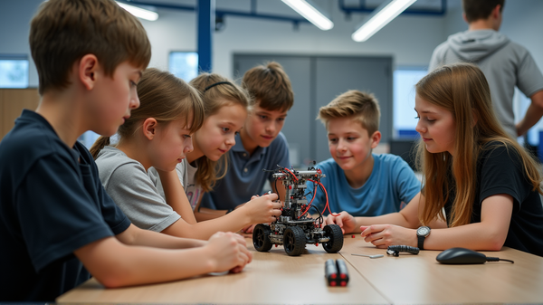 Objavte budúcnosť: Letný tábor Build-A-Bot podnecuje záujem študentov o robotiku