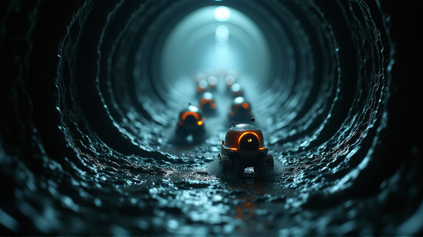 Revolučné miniatúrne roboty bojujú proti úniku vody pod zemou