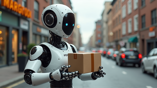 Budúcnosť Amazonu: Roboti skáčuci z dodávok až k vašim dverám - Sci-fi realita?