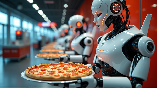 Revolúcia s robotmi v Donatos: Pizzeria v Columbuse riadená umelou inteligenciou