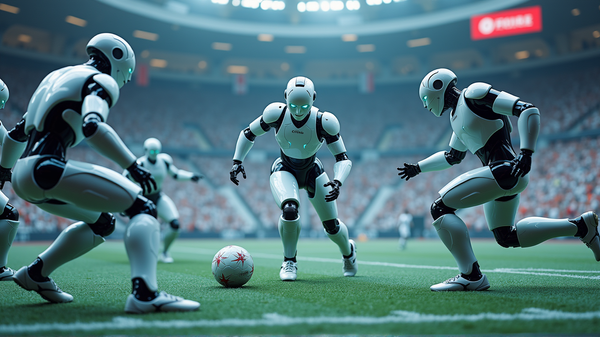 Robotický Triumf: Čína predstavuje autonómny 3v3 AI futbal