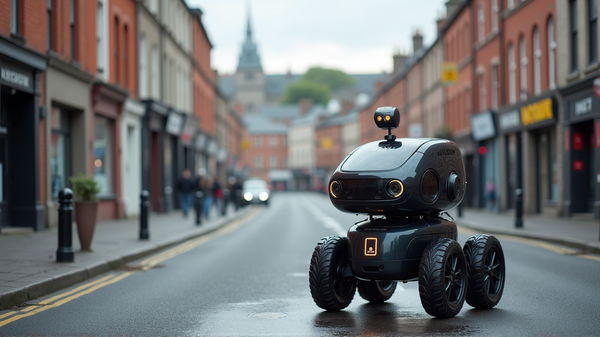 Noví hliadkujúci roboti v Dubline: Budúcnosť verejnej bezpečnosti