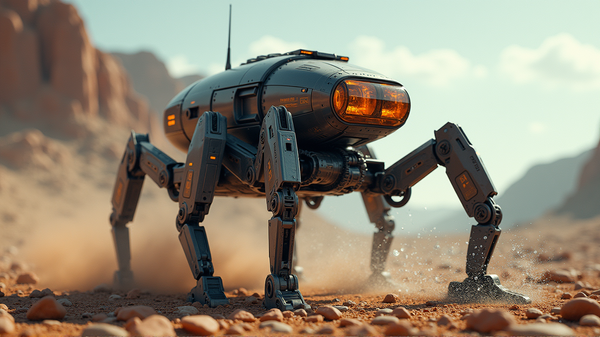 Zoznámte sa s divokým robotom, ktorý rozbíja sklo a ľahko prenáša človeka