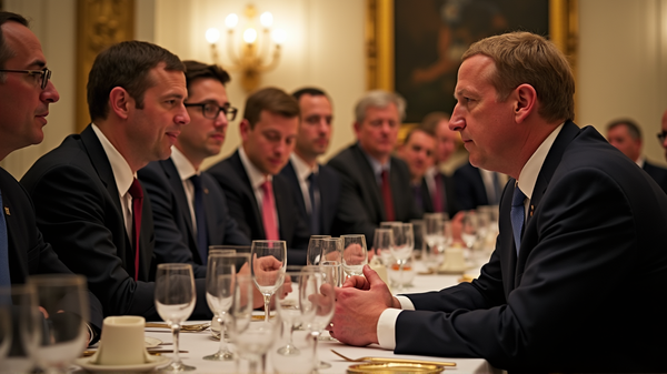 Nečakané zverejnenie Marka Zuckerberga na večeri v Bielom dome