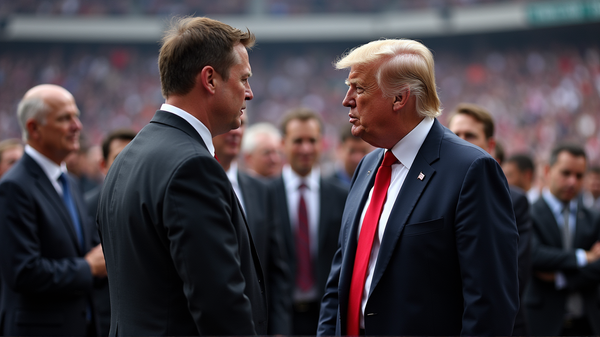 Nepravdepodobné stretnutie Trumpa a Muska na Kirkovom pamätníku: Napínavý príbeh