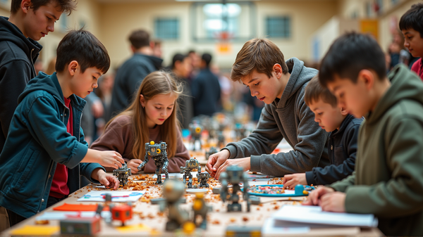 Remeselný Jarmok v Brewer High: Komunitou Poháňaný Podnet pre Robotiku