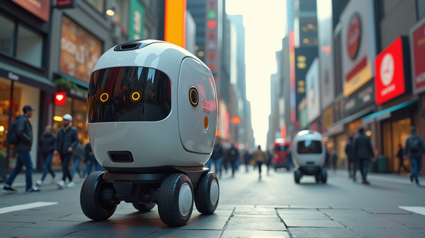 Prevratné robotické partnerstvo: Rozšírenie autonómného doručovania Grubhubu a Avride